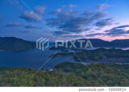 [Goedagatake Park Observatory (Morning)] Joan, Maizuru, Kyoto 58899914
