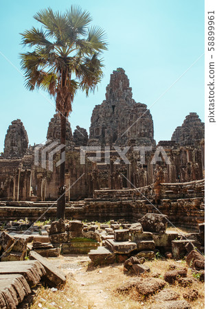 Angkor Wat Temple in Cambodia near Siem Reap city in Asia Angkor Wat Temple in Cambodia near Siem Reap city in Asia 58899961
