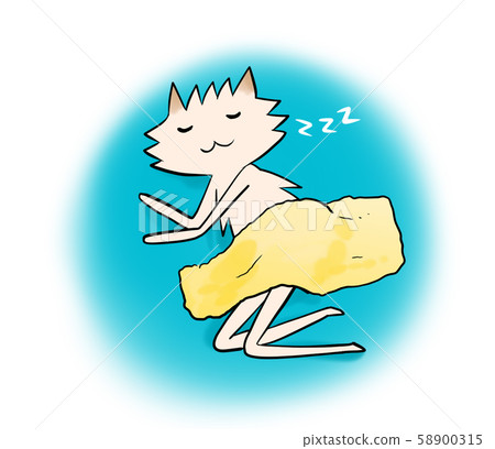 A dog that sleeps sideways on a blanket A dog that sleeps sideways on a blanket 58900315