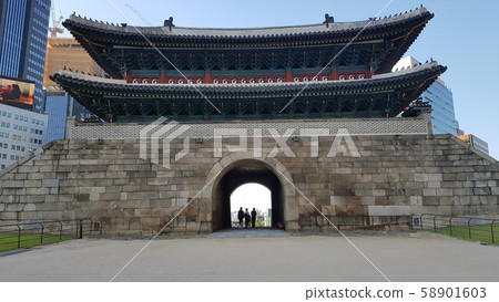 南大門,漢陽道城,國寶 南大門,漢陽道城,國寶 58901603