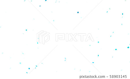 CG顆粒呈圓形擴散的方形紙屑 CG顆粒呈圓形擴散的方形紙屑 58903145