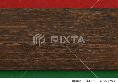 Wooden board Message board Christmas color felt 58904793