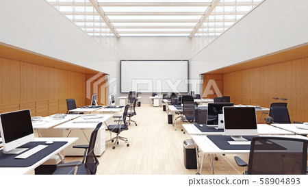 Modern office interior design Modern office interior design 58904893