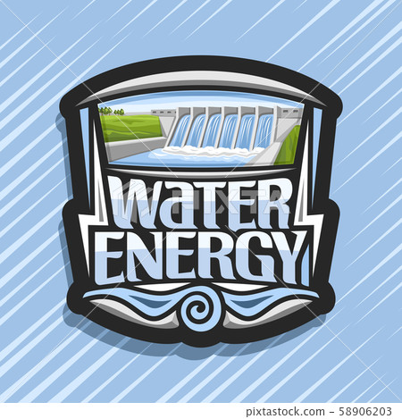 Vector logo for Water Energy 58906203