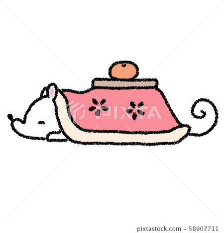 被爐中的鼠標 被爐中的鼠標 58907711