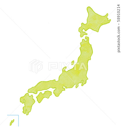 日本地圖手繪 日本地圖手繪 58910214