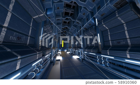 Futuristic building Futuristic building 58910360