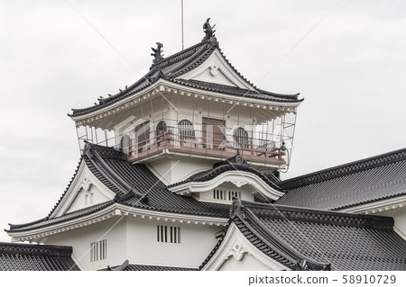 Toyama Castle, castor tower Toyama Castle, castor tower 58910729