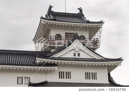 Toyama Castle, castor tower Toyama Castle, castor tower 58910746