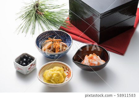 New Year dishes New Year dishes 58911583