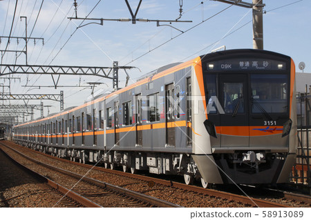 [KS] Keisei Oshiage Line 3100 (directly connected to the Toei Asakusa Line) 58913089