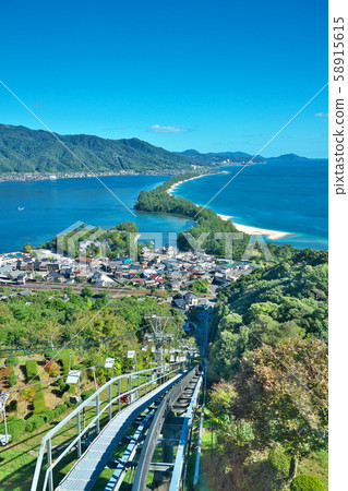 [天橋立（來自天橋立觀景台）]京都宮津 58915615