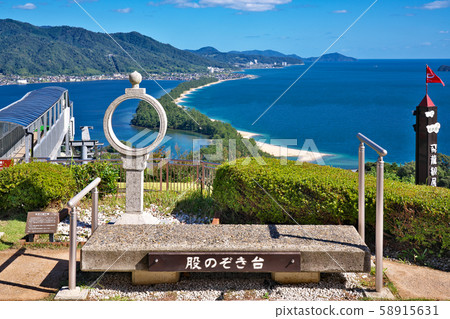 [天橋立（來自天橋立觀景台）]京都宮津 58915631