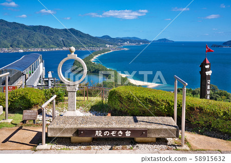 [天橋立（來自天橋立觀景台）]京都宮津 58915632