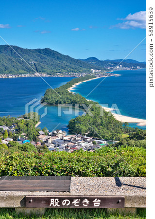 [天橋立（來自天橋立觀景台）]京都宮津 58915639