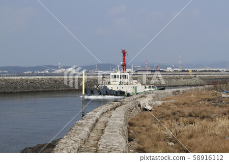 大牟田市三池港拖船 大牟田市三池港拖船 58916112