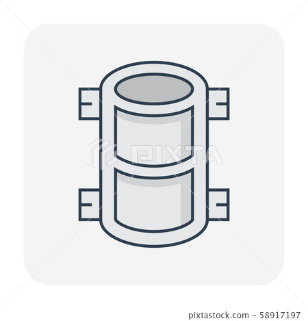 concrete testing icon 58917197