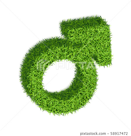 Male symbol of Mars 58917472