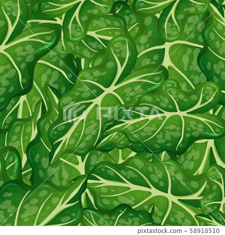 Background template with green leaves Background template with green leaves 58918510