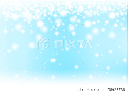 冬季和聖誕節季節的光和雪背景（ 58922788
