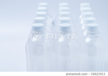 Empty plastic bottle 58922911