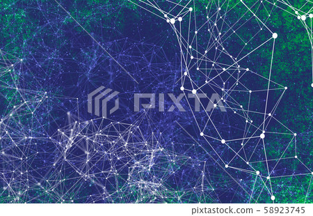 Abstract technology geometric futuristic lines background 58923745