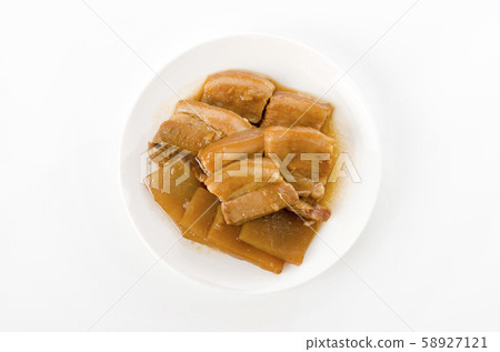 煮五花肉和魔芋 58927121