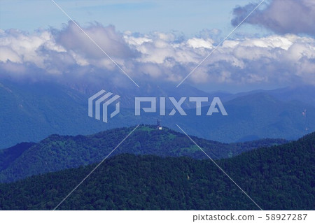 Sa山長山的蔚山廣播塔 58927287