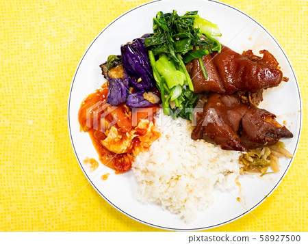 Braised Pork Knuckle with rice 58927500
