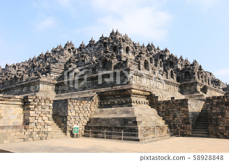Java Island Yogyakarta Borobudur Temple Ruins Java Island Yogyakarta Borobudur Temple Ruins 58928848