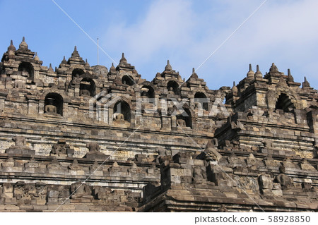 Java Island Yogyakarta Borobudur Temple Ruins Java Island Yogyakarta Borobudur Temple Ruins 58928850