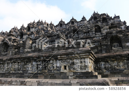 Java Island Yogyakarta Borobudur Temple Ruins Java Island Yogyakarta Borobudur Temple Ruins 58928856