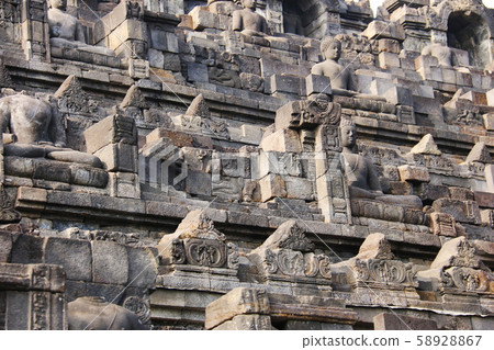 Java Island Yogyakarta Borobudur Temple Ruins Java Island Yogyakarta Borobudur Temple Ruins 58928867