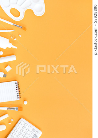 Assorted office and school white stationery on Assorted office and school white stationery on 58929890