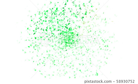 CG particles Triangle confetti spreading in a circle CG particles Triangle confetti spreading in a circle 58930752