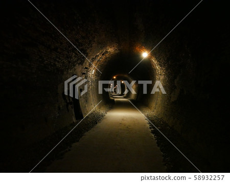 A tunnel A tunnel 58932257