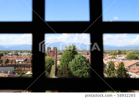 Idyllic village scenery in Veneto, Italy 58932265