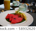 Breakfast fruit 58932620