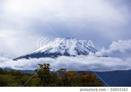 雨後的富士山 58933162