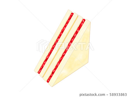 Strawberry jam sandwich Strawberry jam sandwich 58933863