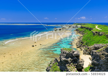 宮古島以東_ Hen'nazaki的絕景 宮古島以東_ Hen'nazaki的絕景 58934028