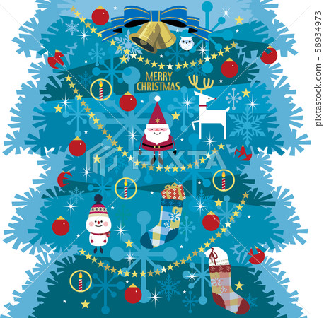 Christmas tree decoration 58934973