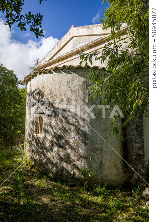 In the abandoned village of Peritheia on Corfu 58935072