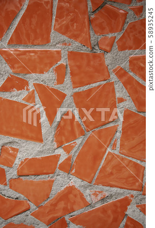 Broken Tile Mosaic Broken Tile Mosaic 58935245
