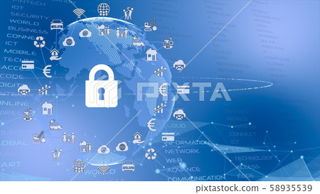 VR 5G AI Artificial Intelligence Fintech Fintech MaaS ICT Blockchain 3D 58935539