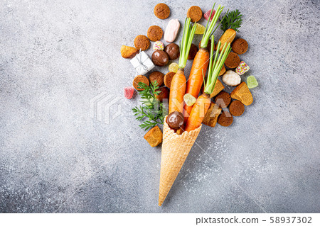 Dutch holiday Sinterklaas background 58937302
