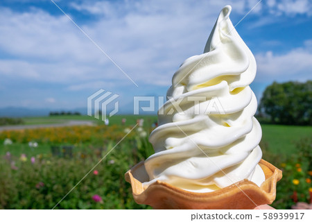 Hokkaido soft cream 58939917