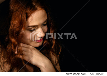 happy young woman happy young woman 58940505