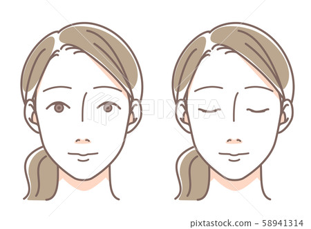 Woman's face Suppin 58941314