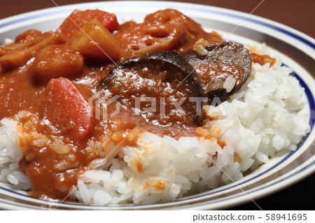 Retort curry vegetable curry Retort curry vegetable curry 58941695